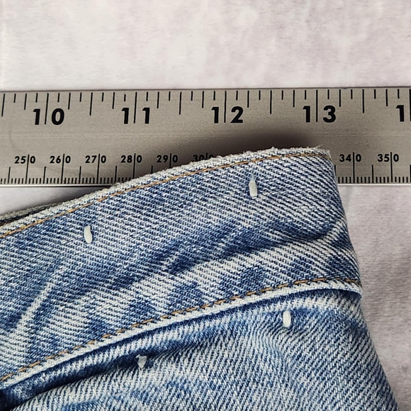 Levis Jeans Womens Size 26 Flare Leg Orange Tab Light Wash Blue Denim Pants - Picture 12 of 15